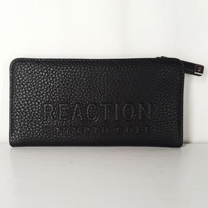 REACTION Kenneth Cole Pebble Faux Leather Wallet